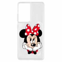 Чехол для Samsung S21 Ultra Minnie - PrintSalon