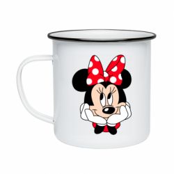 Кружка эмалированная Minnie - PrintSalon