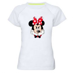 Женская футболка для спорта Minnie - PrintSalon