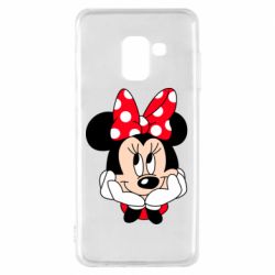 Чехол для Samsung A8 2018 Minnie - PrintSalon