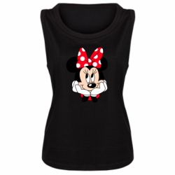 Женская майка Minnie - PrintSalon