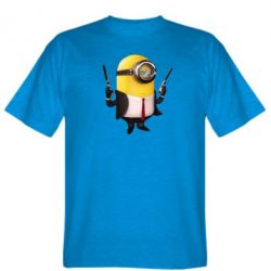 Мужская футболка Stedman Миньон Хитман - PrintSalon