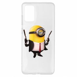 Чехол для Samsung S20+ Миньон Хитман - PrintSalon