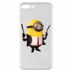 Чехол для iPhone 7 Plus Миньон Хитман - PrintSalon