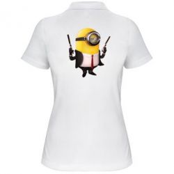 Женское поло Миньон Хитман - PrintSalon