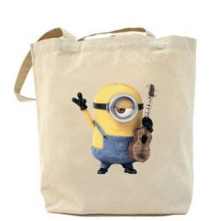 Эко-сумка Миньон с гитарой