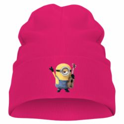 Детская шапка Миньон с гитарой - PrintSalon