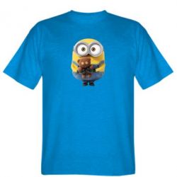 Мужская футболка Stedman Миньон с мишкой