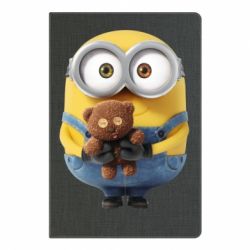 Блокнот з принтом Міньйон з ведмедиком