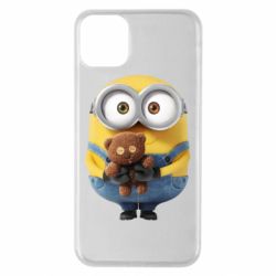 Чохол для iPhone 11 Pro Max Міньйон з ведмедиком