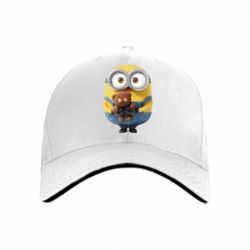 Кепка Миньон с мишкой