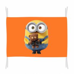 Прапор Міньйон з ведмедиком - PrintSalon