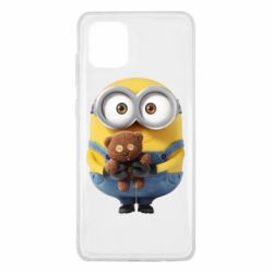 Чохол для Samsung Note 10 Lite Міньйон з ведмедиком
