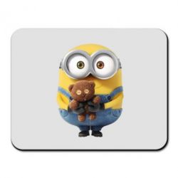 Коврик для мыши Миньон с мишкой