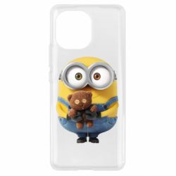 Чехол для Xiaomi Mi11 Миньон с мишкой