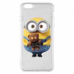 Чохол для iPhone 6 Plus/6S Plus Міньйон з ведмедиком
