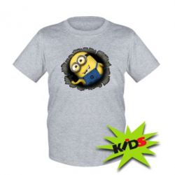 Детская футболка Миньон - PrintSalon