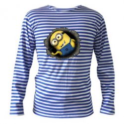 Тельняшка с длинным рукавом Миньон - PrintSalon