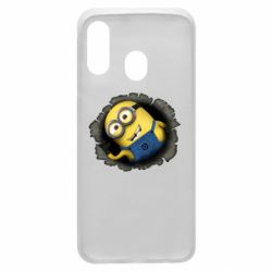 Чехол для Samsung A40 Миньон - PrintSalon