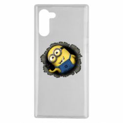 Чехол для Samsung Note 10 Миньон - PrintSalon