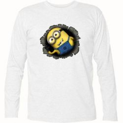Футболка с длинным рукавом Миньон - PrintSalon