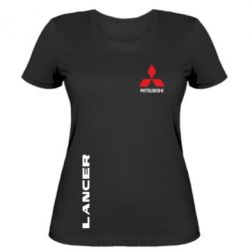 Жіноча футболка Mitsubishi Lancer - PrintSalon