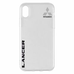 Чохол для iPhone X/Xs Mitsubishi Lancer - PrintSalon
