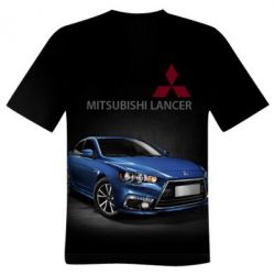 Мужская футболка 3D Mitsubishi Lancer