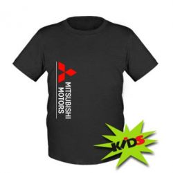 Дитяча футболка Mitsubishi Motors лого - PrintSalon