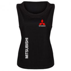 Майка жіноча Mitsubishi Motors logo - PrintSalon