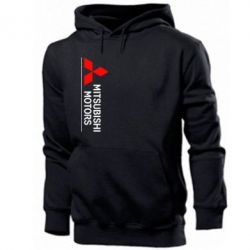 Чоловіче худі Mitsubishi Motors лого - PrintSalon