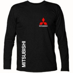 Футболка з довгим рукавом Mitsubishi Motors logo - PrintSalon