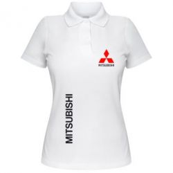 Жіноче поло Mitsubishi Motors logo - PrintSalon