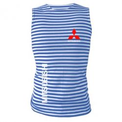 Майка-тільняшка Mitsubishi Motors logo - PrintSalon