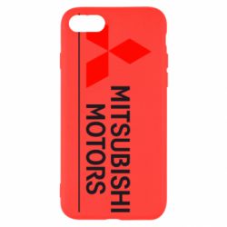 Чохол для iPhone SE 2020 Mitsubishi Motors лого - PrintSalon
