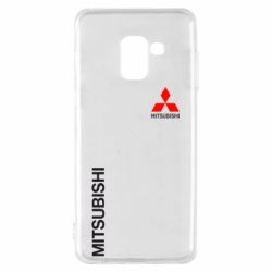 Чохол для Samsung A8 2018 Mitsubishi Motors logo - PrintSalon