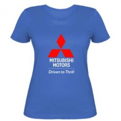 Женская футболка Mitsubishi Motors - PrintSalon