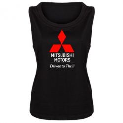 Женская майка Mitsubishi Motors - PrintSalon