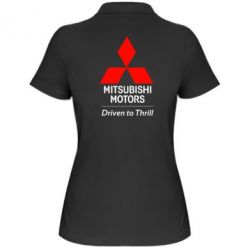 Женское поло Mitsubishi Motors - PrintSalon