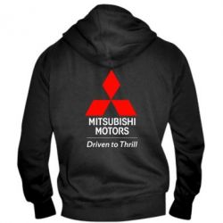 Мужское худи на молнии Mitsubishi Motors