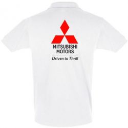 Мужское поло Mitsubishi Motors - PrintSalon