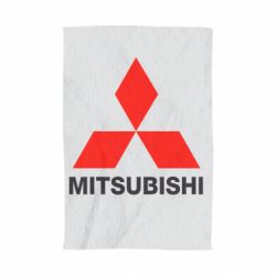 Полотенце с принтом Mitsubishi small - PrintSalon