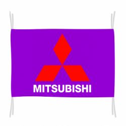 Флаг Mitsubishi small - PrintSalon