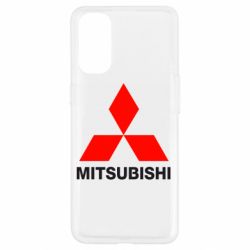 Чехол для Oppo Reno 4 Mitsubishi small - PrintSalon