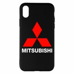 Чехол для iPhone X/Xs Mitsubishi small - PrintSalon