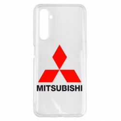 Чехол для Realme 6 Pro Mitsubishi small - PrintSalon