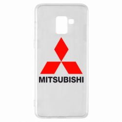 Чехол для Samsung A8+ 2018 Mitsubishi small - PrintSalon