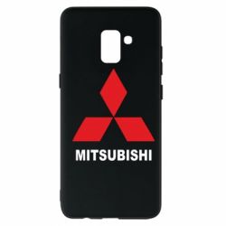 Чехол для Samsung A8+ 2018 MITSUBISHI