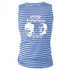 Майка-тельняшка Miyagi & Эндшпиль-PrintSalon Майка-тельняшка Miyagi & Эндшпиль