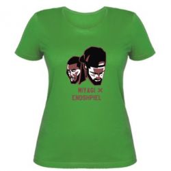 Жіноча футболка Miyagi X Endshpiel-PrintSalon Жіноча футболка Miyagi X Endshpiel